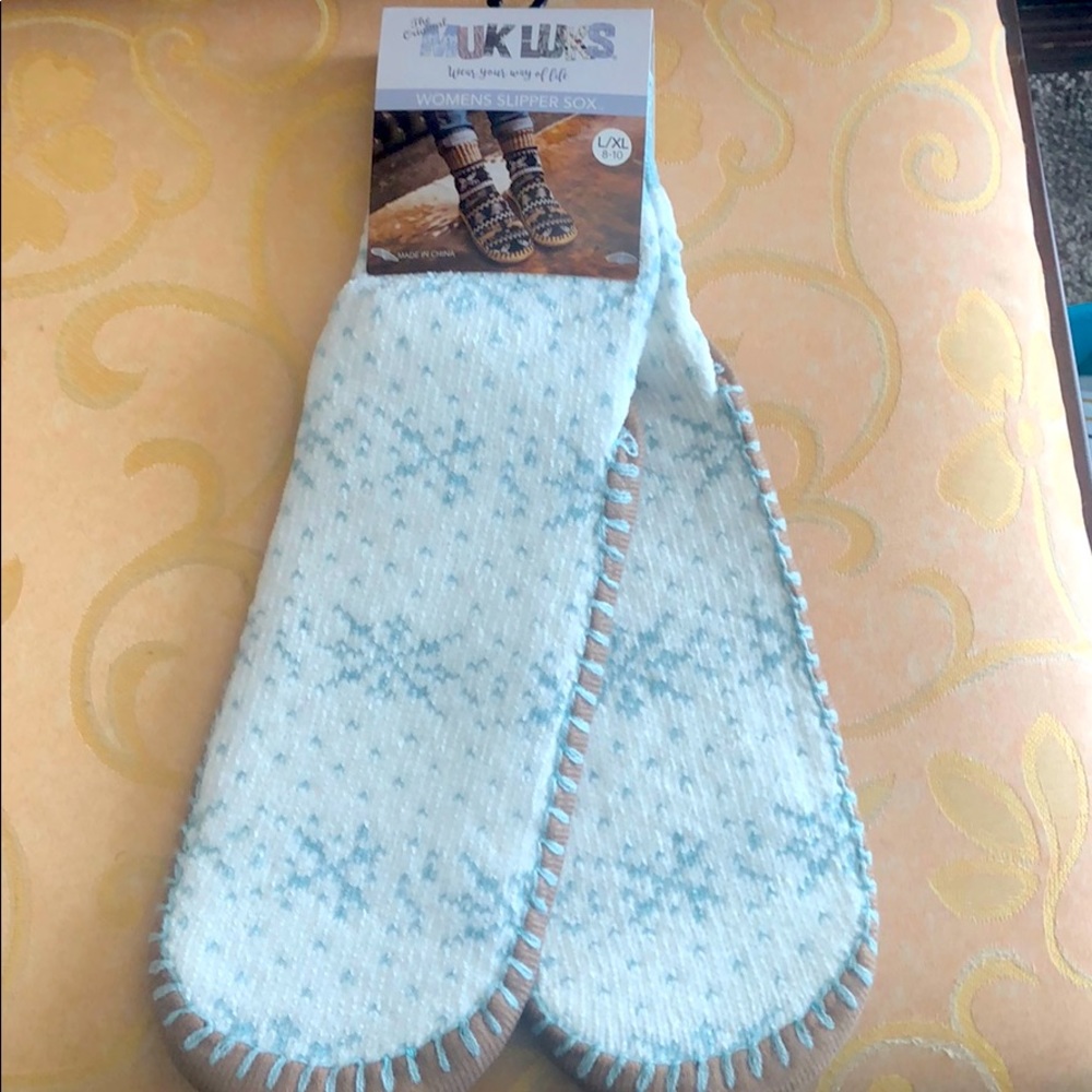 Muk Luke slipper socks - New!
